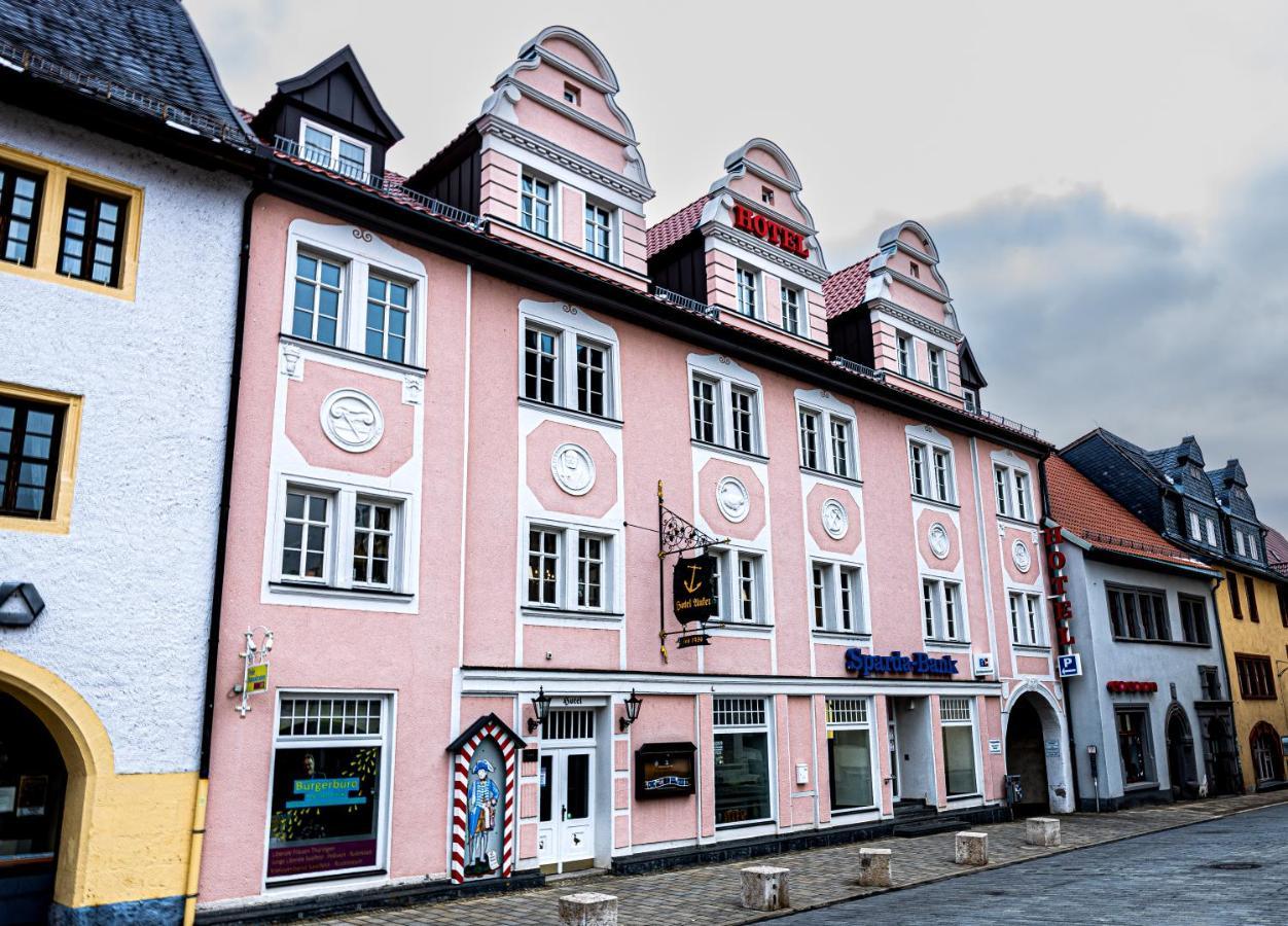 Hotel Anker Saalfeld Saale Exterior photo