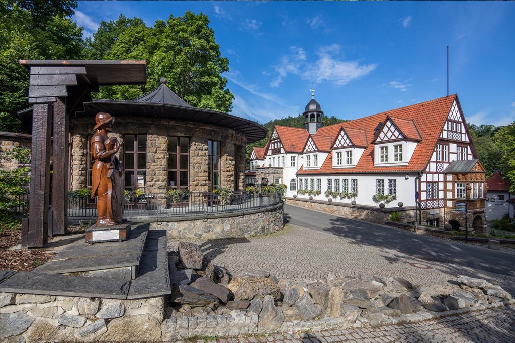 Hotel Anker Saalfeld Saale Exterior photo