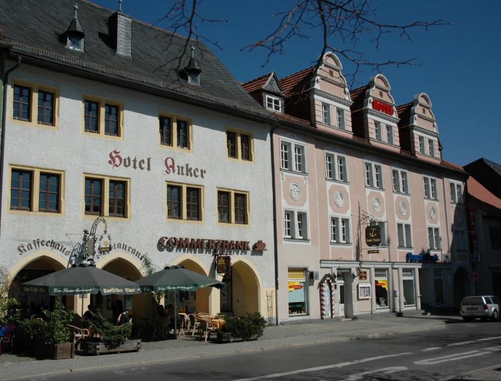 Hotel Anker Saalfeld Saale Exterior photo