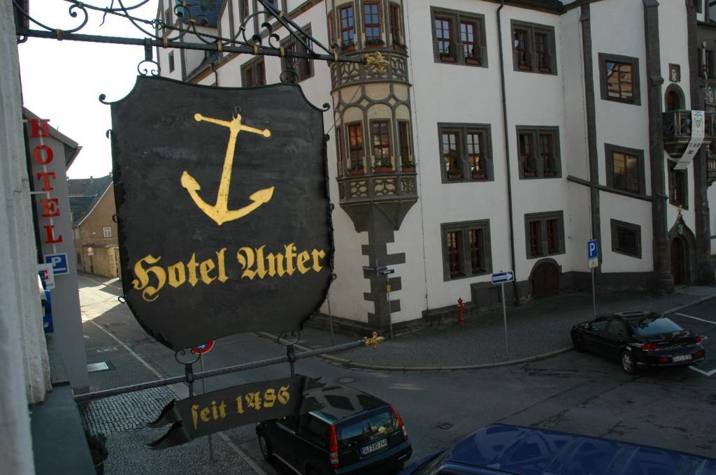 Hotel Anker Saalfeld Saale Exterior photo